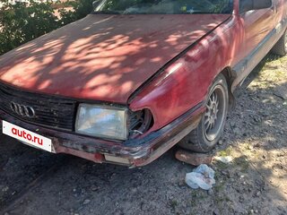 1988 Audi 100 III (C3) Рестайлинг, красный, 130000 рублей, вид 3