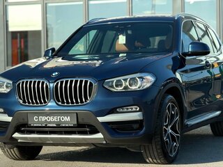 2019 BMW X3 30i xDrive III (G01), синий, 3080000 рублей, вид 5
