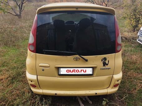 2000 Toyota FunCargo, жёлтый, 320000 рублей, вид 3