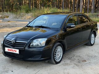 2007 Toyota Avensis II Рестайлинг, чёрный, 700000 рублей, вид 1