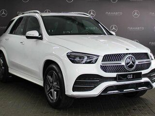 2021 Mercedes-Benz GLE 300 d II (V167), белый, 7195000 рублей, вид 4