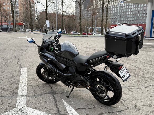 2016 Kawasaki ER-6F (Ninja 650R), чёрный, 500000 рублей - вид 1