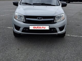 2015 Lada (ВАЗ) Granta I, серебристый, 435000 рублей, вид 1