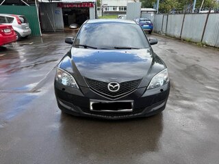2007 Mazda 3 I (BK) Рестайлинг, чёрный, 460000 рублей, вид 3