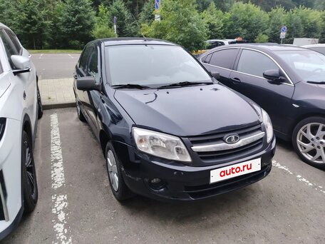 2013 Lada (ВАЗ) Granta I, синий, 380000 рублей, вид 1