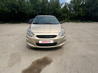 2014 Hyundai Solaris I, бежевый, 630000 рублей, вид 1