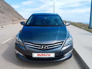 2014 Hyundai Solaris I Рестайлинг, серый, 850000 рублей, вид 1