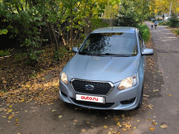 2016 Datsun on-DO I, голубой, 410000 рублей - вид 1