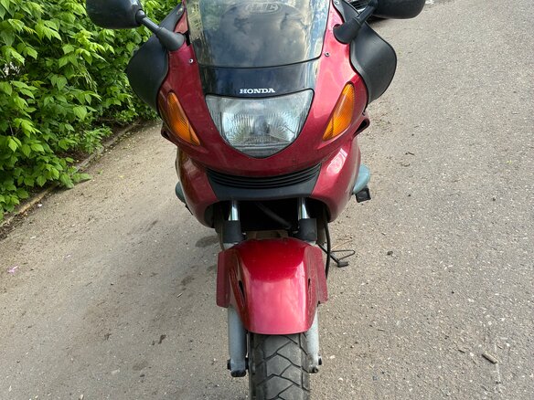 2001 Honda NT650V Deauville, красный, 256000 рублей - вид 17
