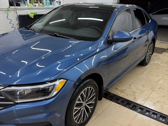 2020 Volkswagen Jetta 6-speed VII, синий, 1550000 рублей
