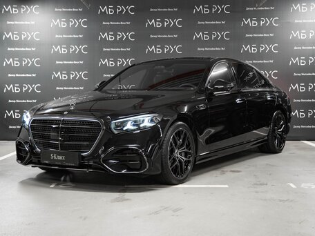 2026 Mercedes-Benz S-Класс 450 d Long 4MATIC VII (W223) Рестайлинг, чёрный, 29109828 рублей, вид 1