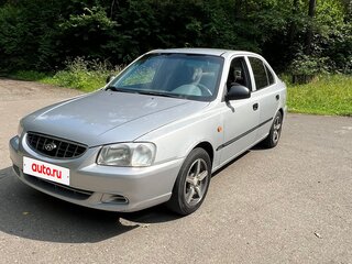 2006 Hyundai Accent ТагАЗ II, серебристый, 250000 рублей, вид 1