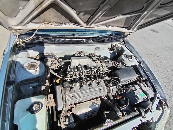 1998 Toyota Sprinter VIII (E110), серый - вид 9