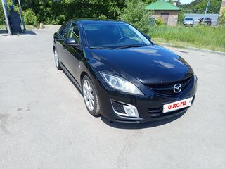 2008 Mazda 6 II (GH), чёрный, 1250000 рублей, вид 3