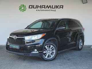 2014 Toyota Highlander III (XU50), чёрный, 2390000 рублей, вид 1