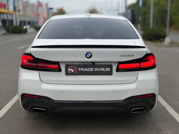2021 BMW 5 серии 530i VII (G30/G31/G38) Рестайлинг, белый, 4950000 рублей - вид 7