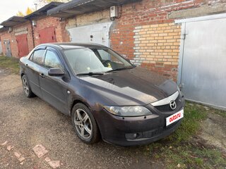 2006 Mazda 6 I (GG) Рестайлинг, чёрный, 480000 рублей, вид 2