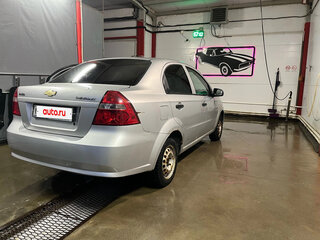 2008 Chevrolet Aveo I Рестайлинг, серебристый, 185000 рублей, вид 4