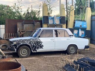 2005 Lada (ВАЗ) 2107, белый, 100000 рублей, вид 4
