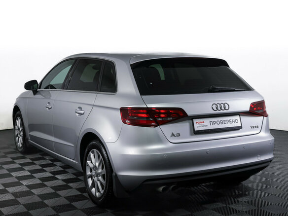 2014 Audi A3 III (8V), серебристый, 1881000 рублей - вид 6