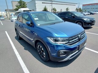 2021 Volkswagen T-Cross I, голубой, 1590000 рублей, вид 1