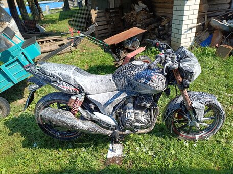 2013 Stels Flame 200, чёрный, 85000 рублей, вид 5