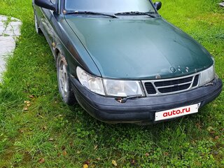 1996 Saab 900 II, зелёный, 60000 рублей, вид 1