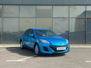 2010 Mazda 3 II (BL), голубой, 571000 рублей, вид 2