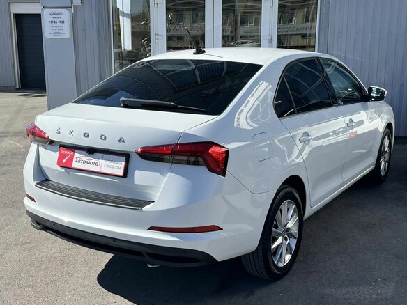 2020 Skoda Rapid II, белый, 1425000 рублей - вид 5