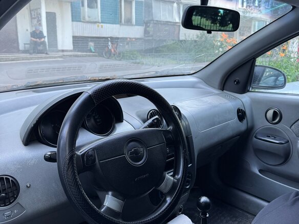 2004 Chevrolet Aveo I, синий, 170000 рублей - вид 5