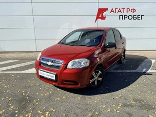 2008 Chevrolet Aveo I Рестайлинг, красный, 580000 рублей, вид 1