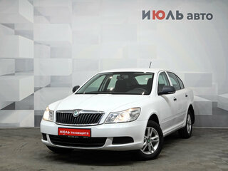 2012 Skoda Octavia II (A5) Рестайлинг, белый, 850000 рублей, вид 1