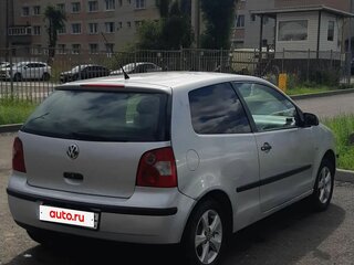 2004 Volkswagen Polo IV, серебристый, 280000 рублей, вид 4