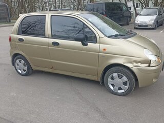 2007 Daewoo Matiz I Рестайлинг, жёлтый, 180000 рублей, вид 2