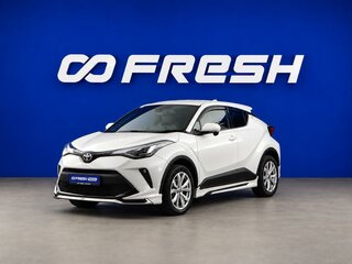 2020 Toyota C-HR I Рестайлинг, белый, 2249077 рублей, вид 5