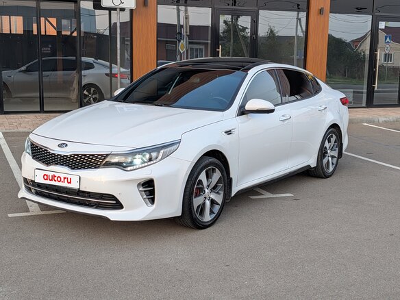 2016 Kia Optima IV, белый