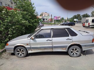 2002 Lada (ВАЗ) 2115, серебристый, 90000 рублей, вид 4