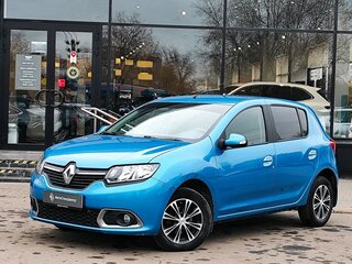 2017 Renault Sandero II, синий, 1039000 рублей, вид 1