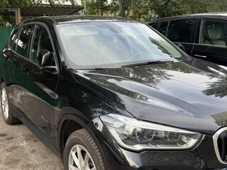 2017 BMW X1 20i xDrive II (F48), чёрный, 2500000 рублей, вид 2