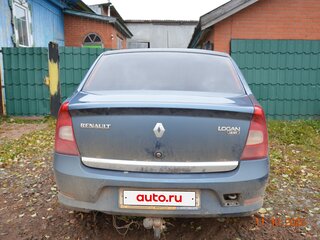 2011 Renault Logan I Рестайлинг, синий, 230000 рублей, вид 4