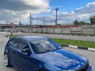 2005 BMW 1 серии 120i I (E81/E82/E87/E88), синий, 630000 рублей, вид 3
