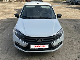 2019 Lada (ВАЗ) Granta I Рестайлинг, белый, 650000 рублей, вид 1
