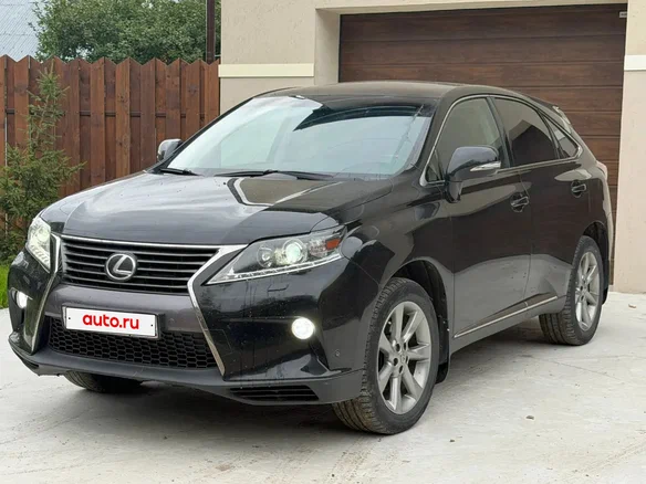 2014 Lexus RX 350 III Рестайлинг, чёрный, 2960000 рублей