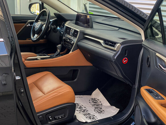 2022 Lexus RX 350 IV Рестайлинг, чёрный, 6450000 рублей - вид 9
