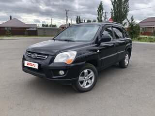 2008 Kia Sportage II, чёрный, 850000 рублей, вид 1