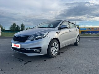 2016 Kia Rio III Рестайлинг, серебристый, 959999 рублей, вид 1