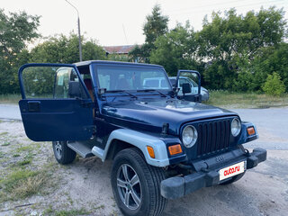 2001 Jeep Wrangler II (TJ), синий, 1500000 рублей, вид 1