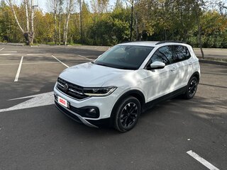 2020 Volkswagen T-Cross I, белый, 1666000 рублей, вид 2