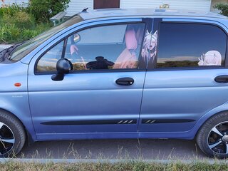 2006 Daewoo Matiz I Рестайлинг, синий, 300000 рублей, вид 4