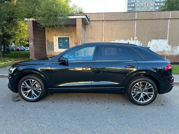 2022 Audi Q8 55 TFSI I (4M), чёрный, 8300000 рублей - вид 7